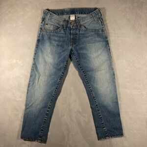 True Religion Jeans Mens 32x26.5 Slim Straight USA Made